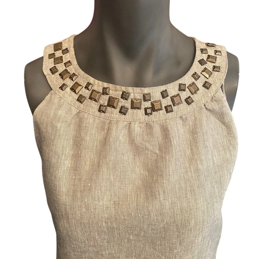 Knee Length Size 2 Sleeveless Dress - Picture 1 of 7